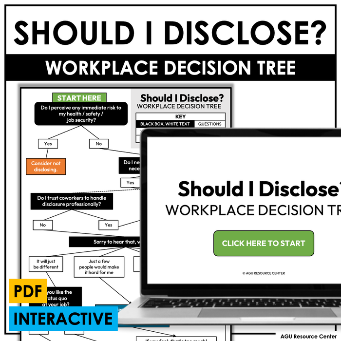 "Should I Disclose?" Decision Tree
