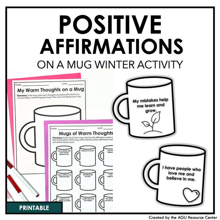 Positive Affirmations | Winter Activities
