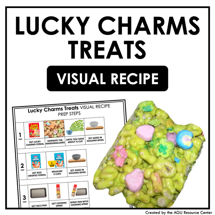 Marshmallow Cereal Treats Visual Recipe