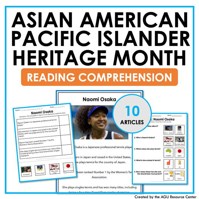 AAPI Heritage Month | Reading Comprehension