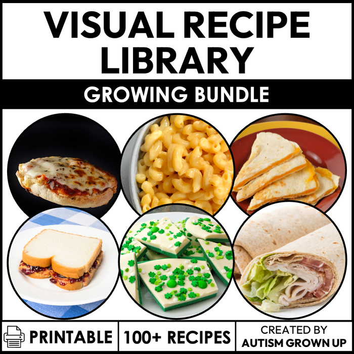 Visual Recipe Library