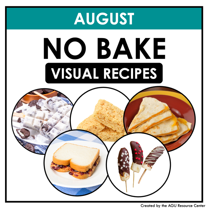 August No-Bake Visual Recipes Bundle