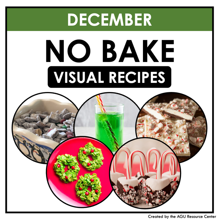 December No-Bake Visual Recipes
