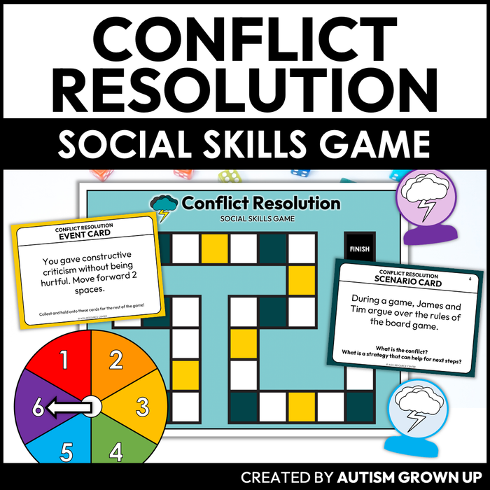 Conflict Resolution Social Skills Game