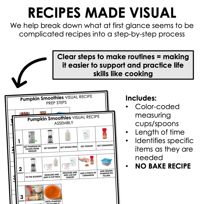 Pumpkin Smoothies Visual Recipe | No-Bake Recipe