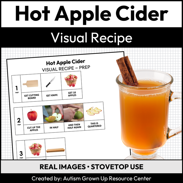 Hot Apple Cider Visual Recipe