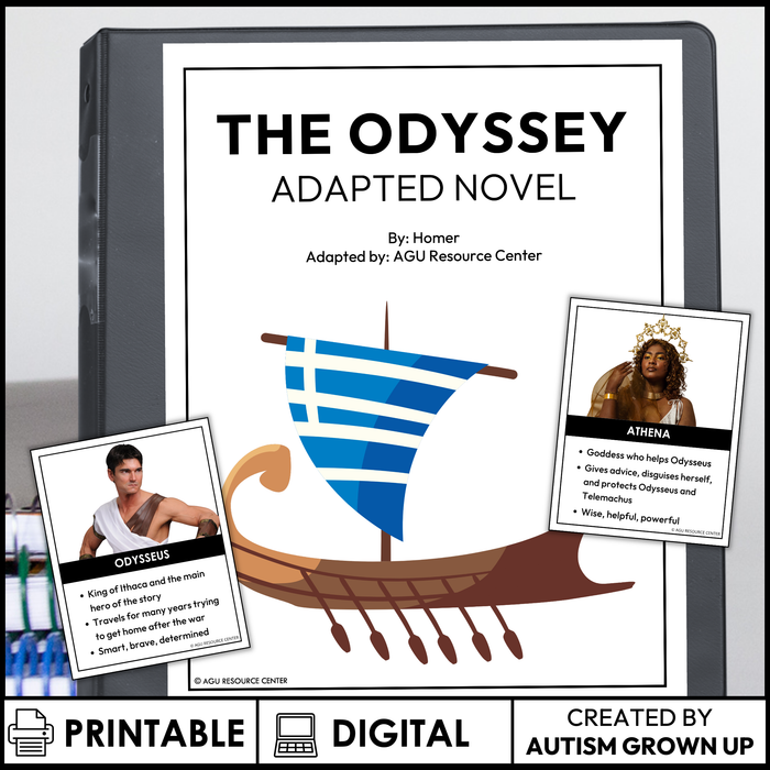 The Odyssey | Adapted Novel | Special Education