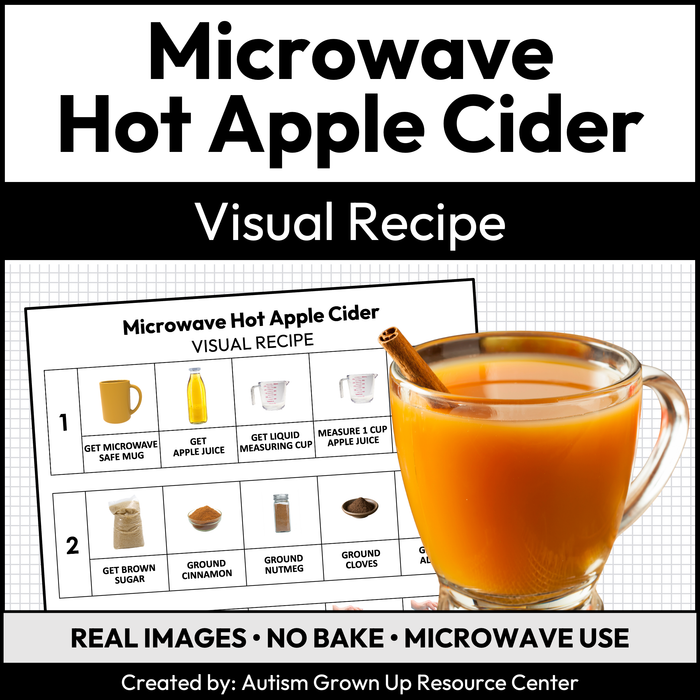 Microwave Hot Apple Cider Visual Recipe