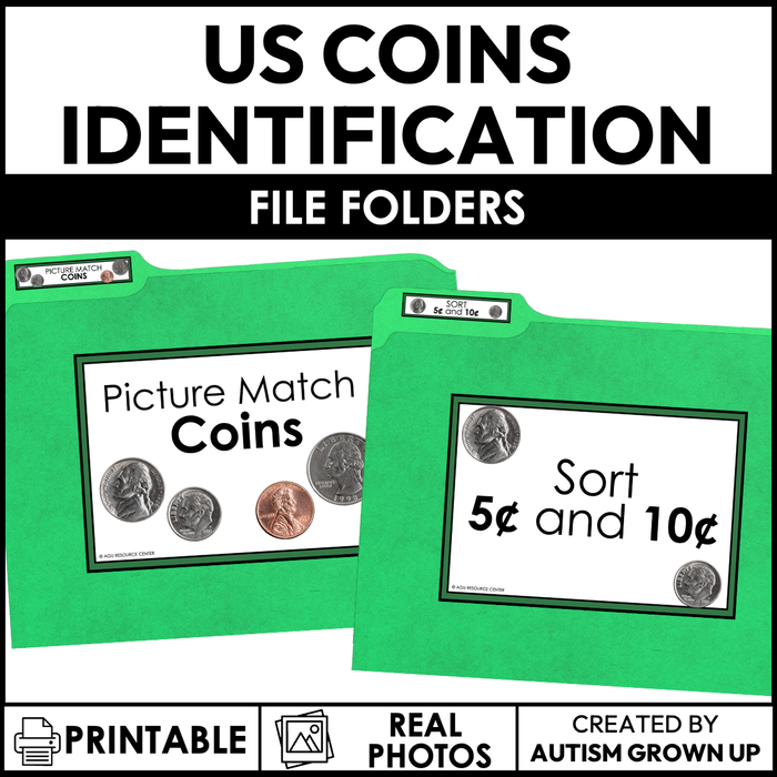 US Coins File Folders