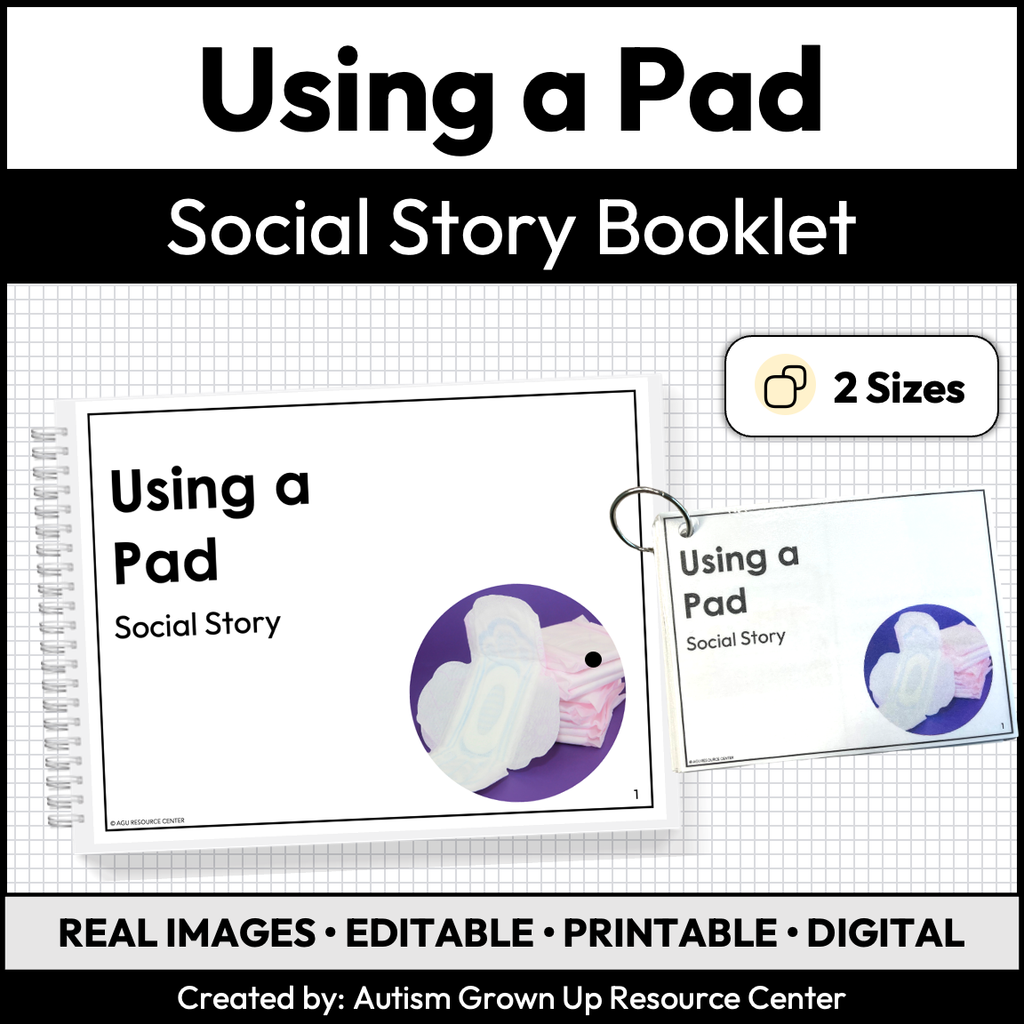 using-a-pad-social-story-booklet-puberty-autism-grown-up for Free Printable Puberty Social Stories Using a Pad | Social Story Booklet | Puberty — Autism Grown Up for Free Printable Puberty Social Stories