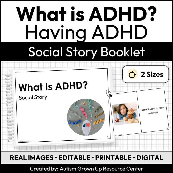 What is ADHD Social Story Booklet