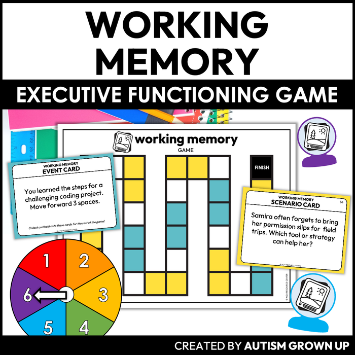 Working Memory Executive Functioning Game