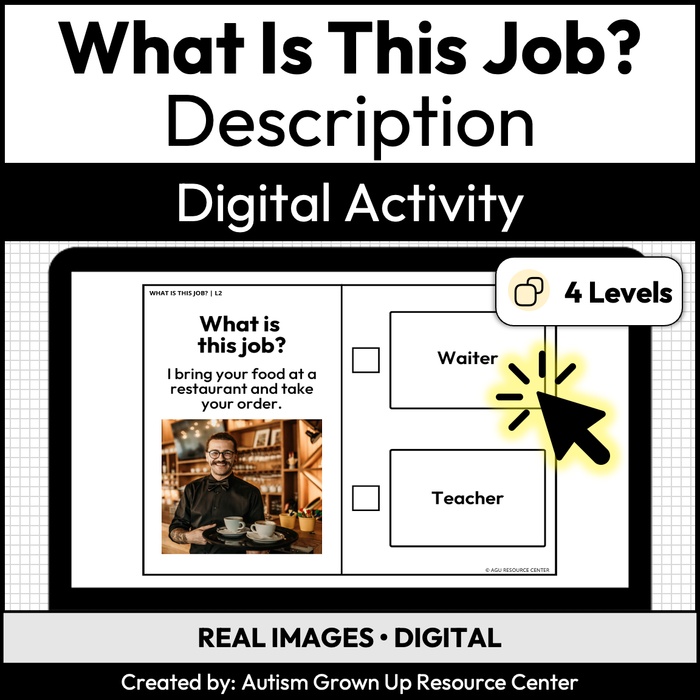 What Job Is This? | By Description | Digital Activity