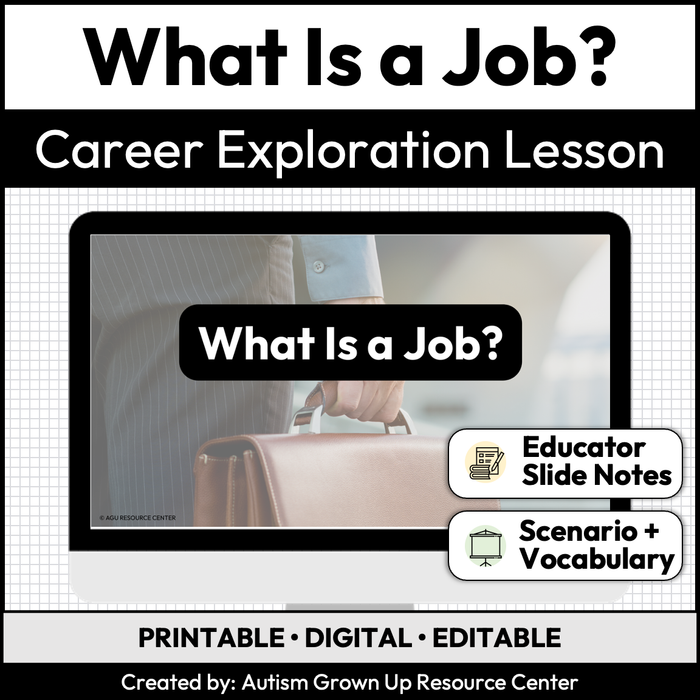 What Is a Job? | Career Exploration Lesson