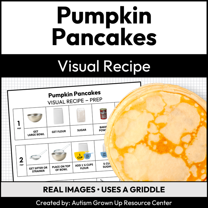 Pumpkin Pancakes Visual Recipe