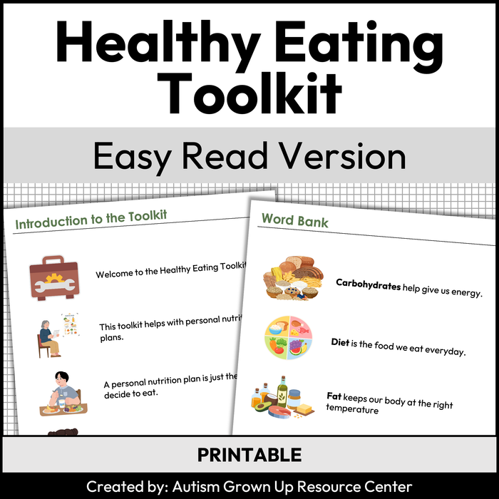 Healthy Eating Toolkit - Easy Read Version
