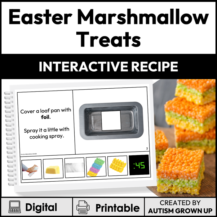 Easter Marshmallow Treats | Interactive Recipe and Activities