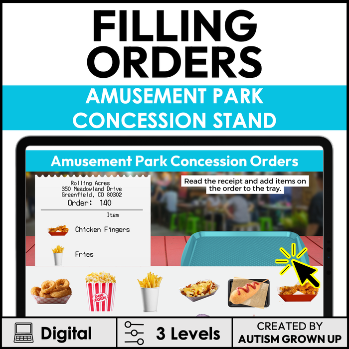 Filling Orders | Amusement Park Concessions | Digital