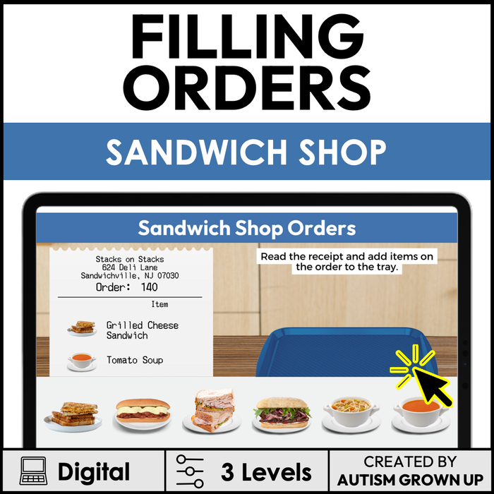 Filling Orders | Sandwich Shop | Digital