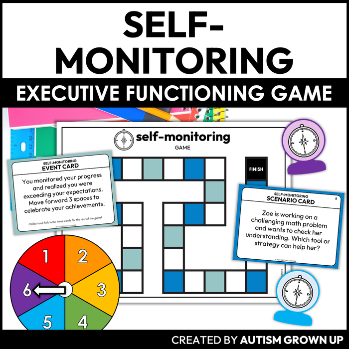 Self-Monitoring Executive Functioning Game