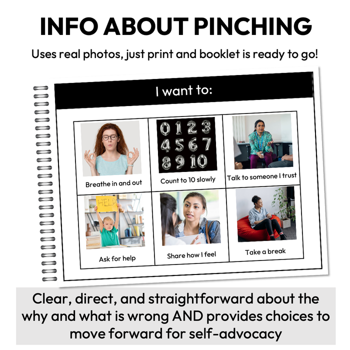 Pinching Others Social Story