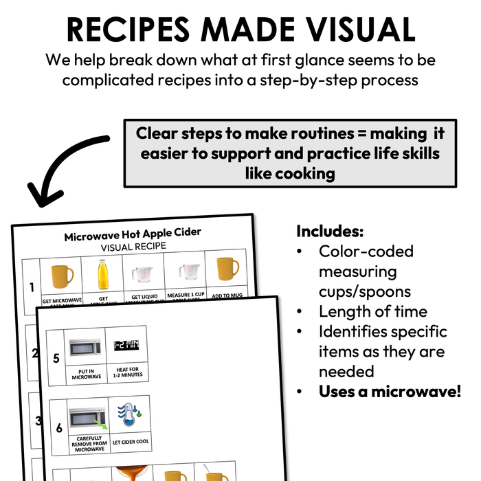 Microwave Hot Apple Cider Visual Recipe