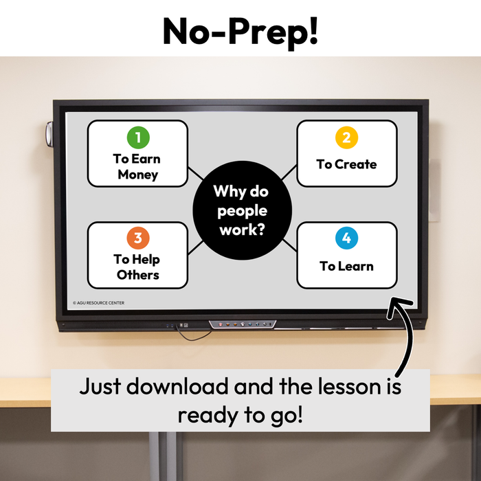 Why People Work | Career Exploration Lesson