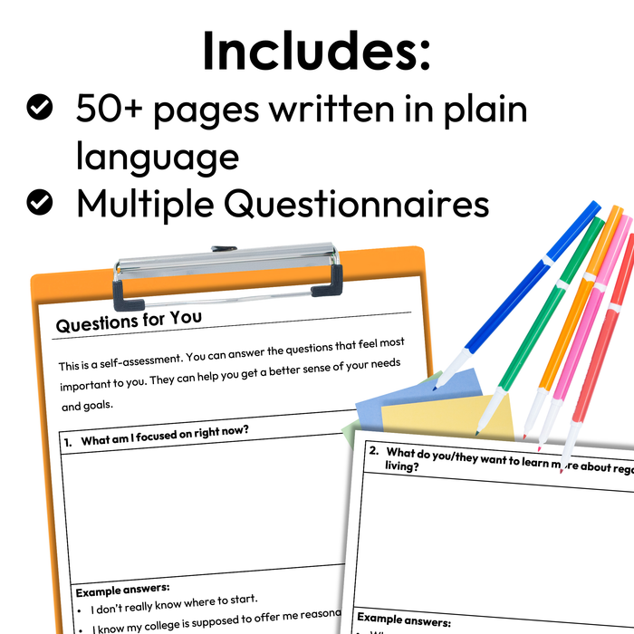 College Living Toolkit - Plain Language Version