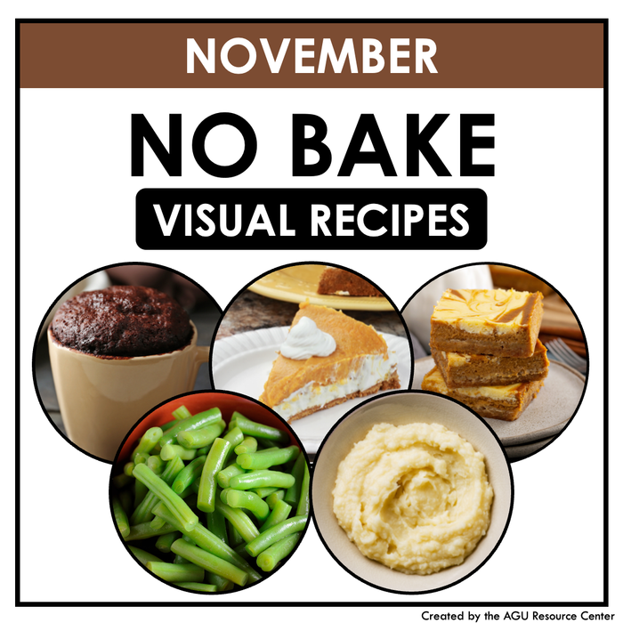 November No-Bake Visual Recipes Bundle