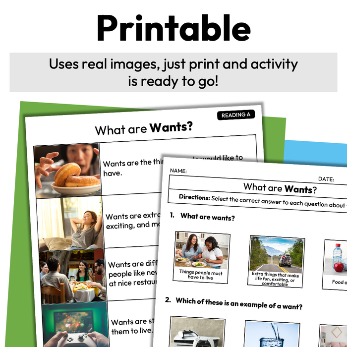 Why People Work | Career Exploration Vocabulary Readings