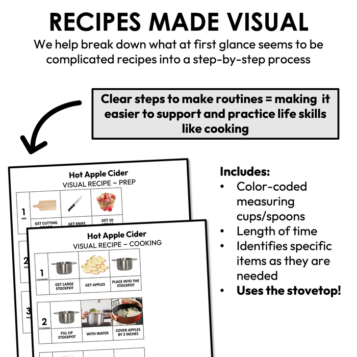 Hot Apple Cider Visual Recipe
