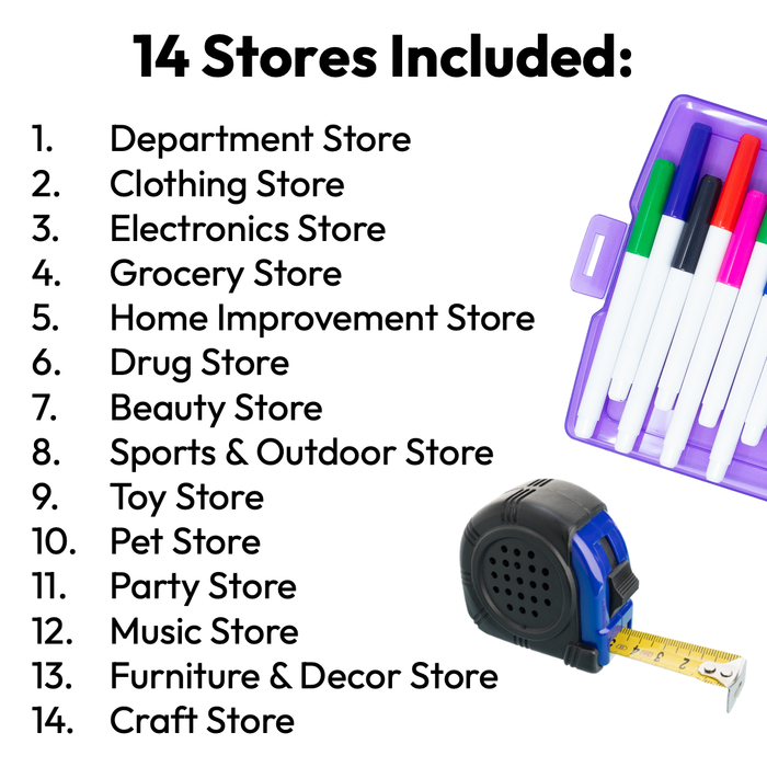 Store Life Skills Activities for Special Education Bundle