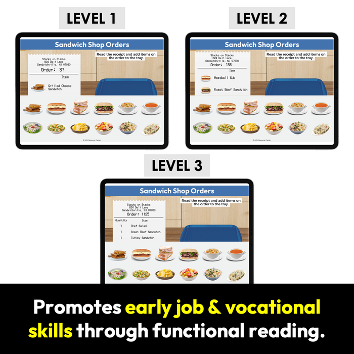 Filling Orders | Sandwich Shop | Digital