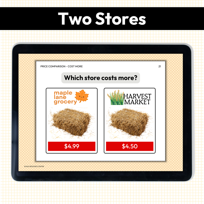 Fall Price Comparison | Which Store Costs More | Digital Cards