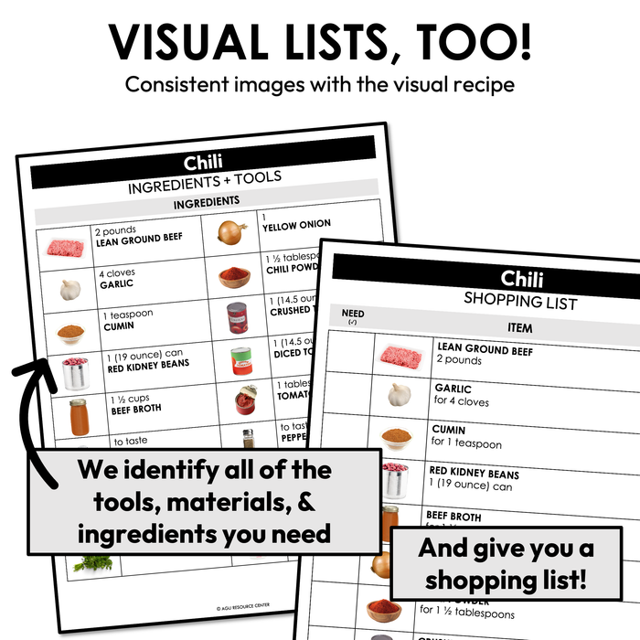 Chili Visual Recipe