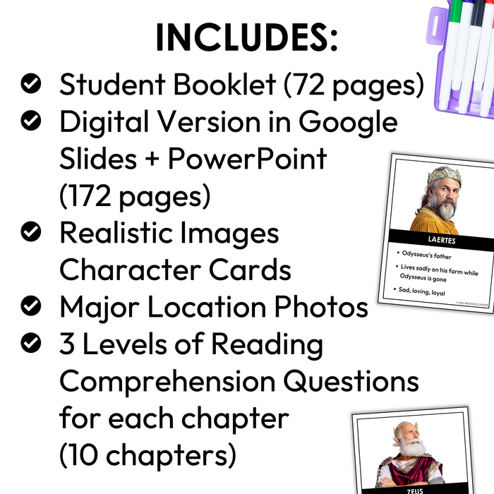 The Odyssey | Adapted Novel | Special Education