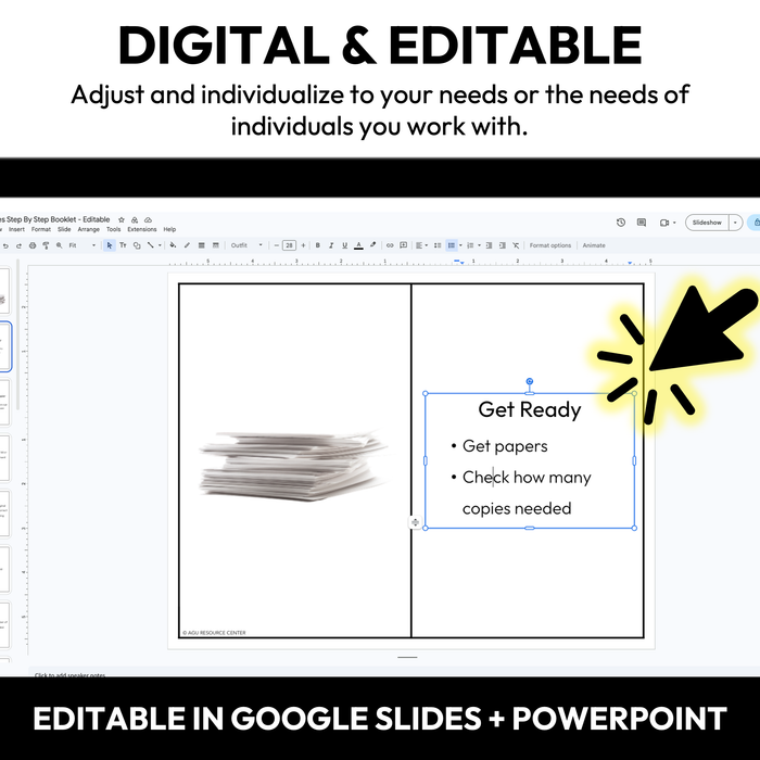 Making Copies Step-By-Step Booklet | Vocational + Life Skills | Editable
