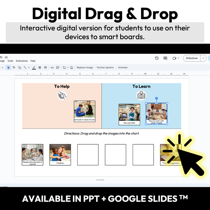 Why Do People Work? | Printable + Digital | Graphic Organizer + Anchor Chart