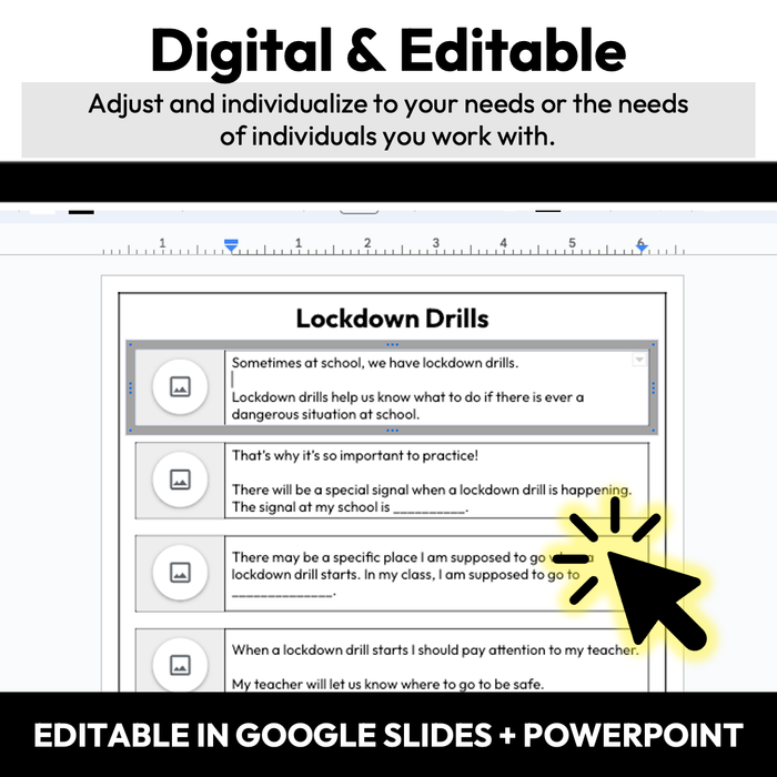 School Lockdown Script Lockdown Drills | 1-Page Social Story | Middle and High School — Autism ...
