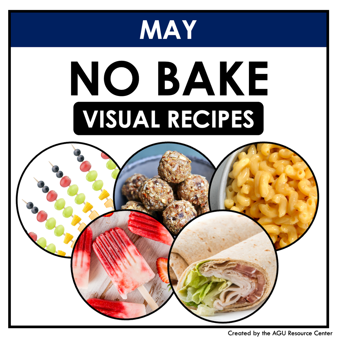 May No-Bake Visual Recipes — Autism Grown Up