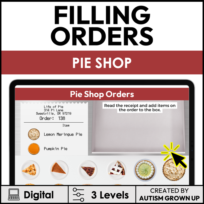 Filling Orders | Pie Shop | Digital