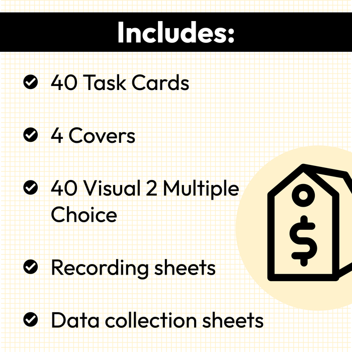 Fall Price Comparison | Which Store Costs Less | Task Cards