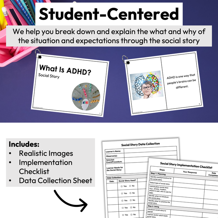 What is ADHD Social Story Booklet