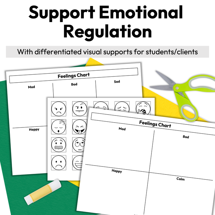 Feelings Chart Box | Emotional Regulation