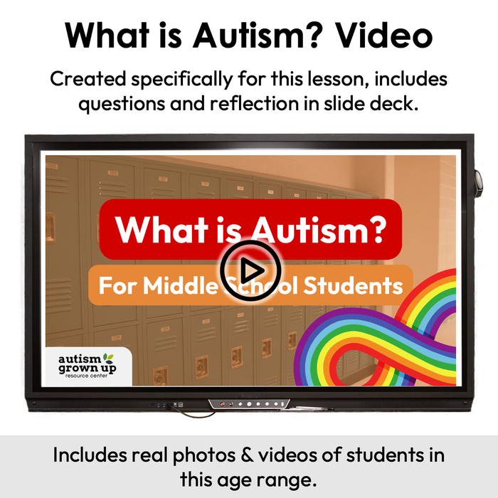 What is Autism? | For Middle School | Autism Acceptance Month
