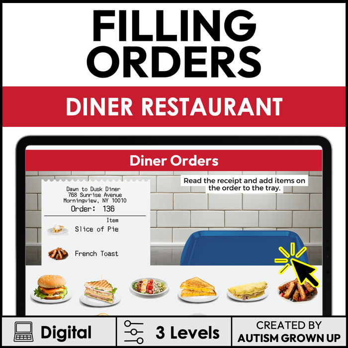 Filling Orders | Diner Restaurant | Digital