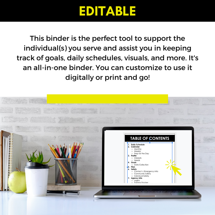 Direct Support Professional Binder