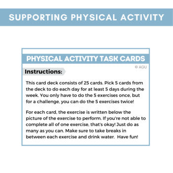 Physical Activity Task Cards