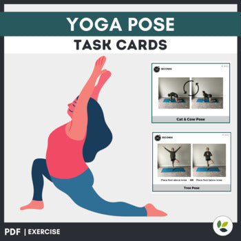 Camping Theme Yoga & Movement Pose Cards With Memory Game - Etsy