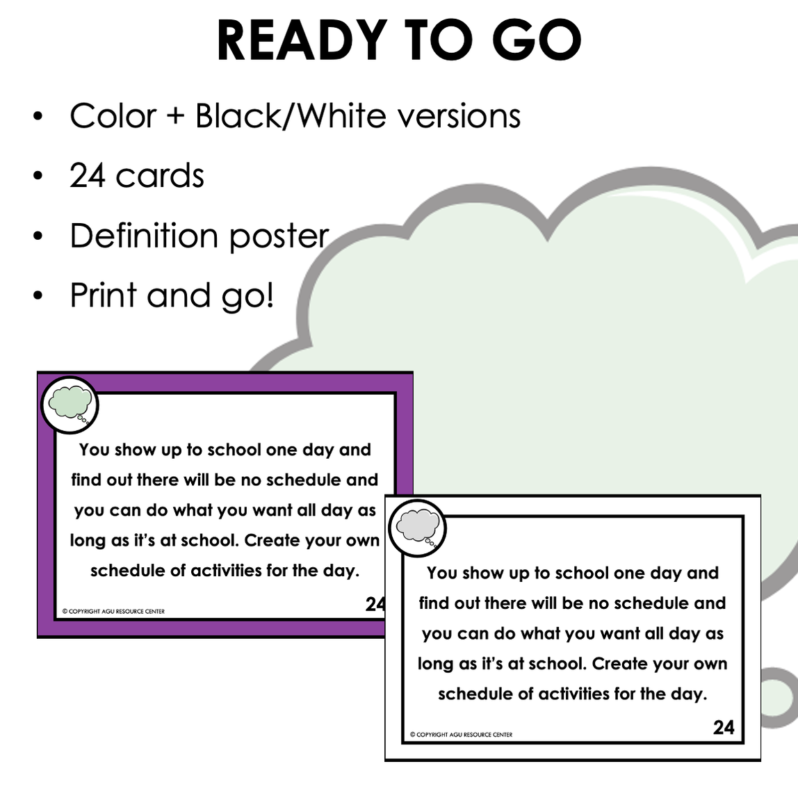 Adaptable Thinking | Executive Functioning Skills Task Cards — Autism ...